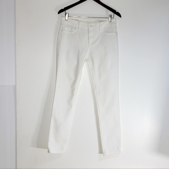 DL1961 Florence Instasculpt Skinny Midrise Ankle Jeans White Size 28 - Picture 2 of 11